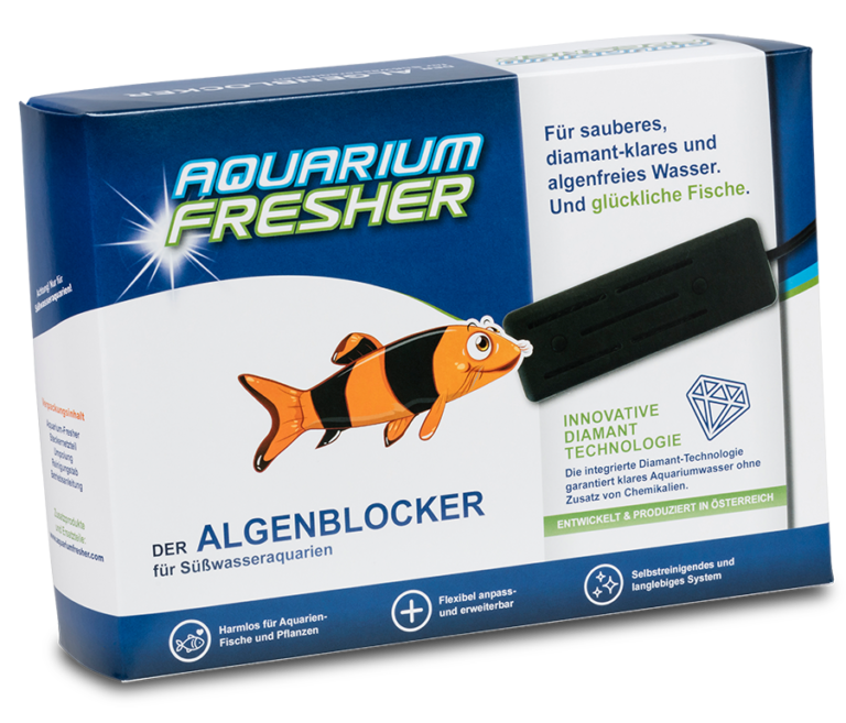 Verpackung des Aquarium-Freshers von pro aqua