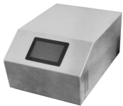 Produktbild WCD², Gerät mit Display und Edelstahlgehäuse